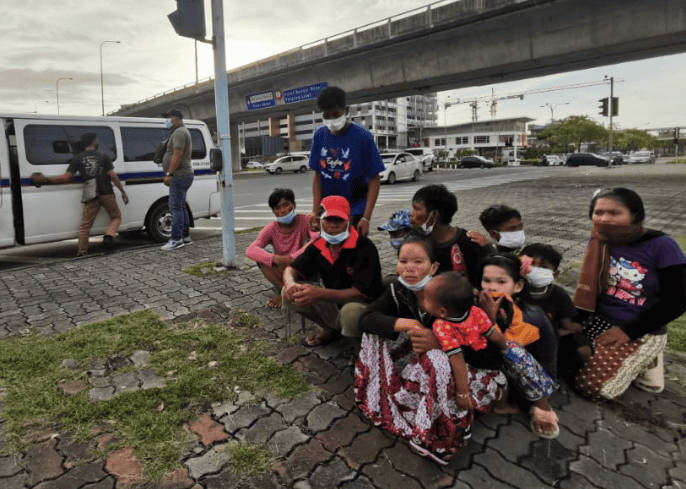 Foreign beggar syndicates