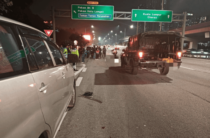 Cheras-Kajang Highway hit and run