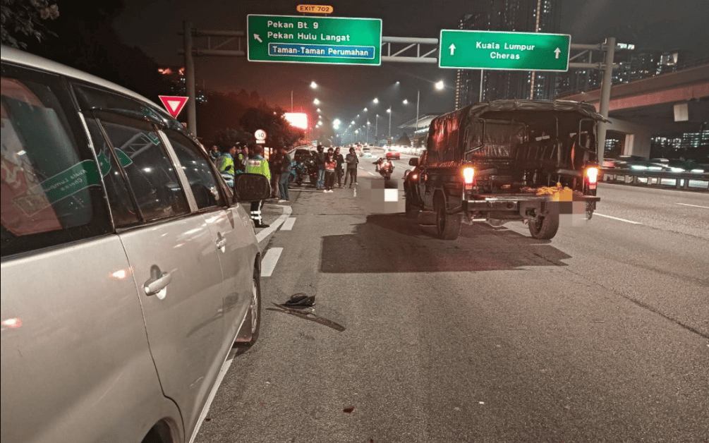 Cheras-Kajang Highway hit and run