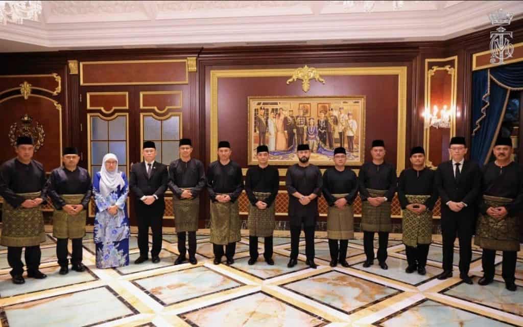 Johor Exco members sworn in