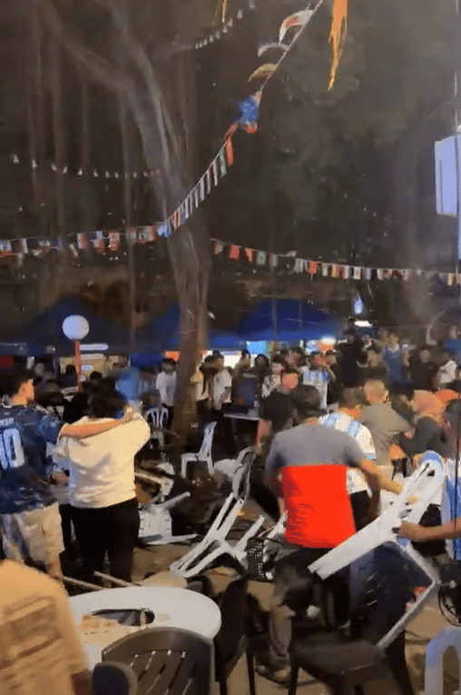 Bandar Sunway cafe brawl riot