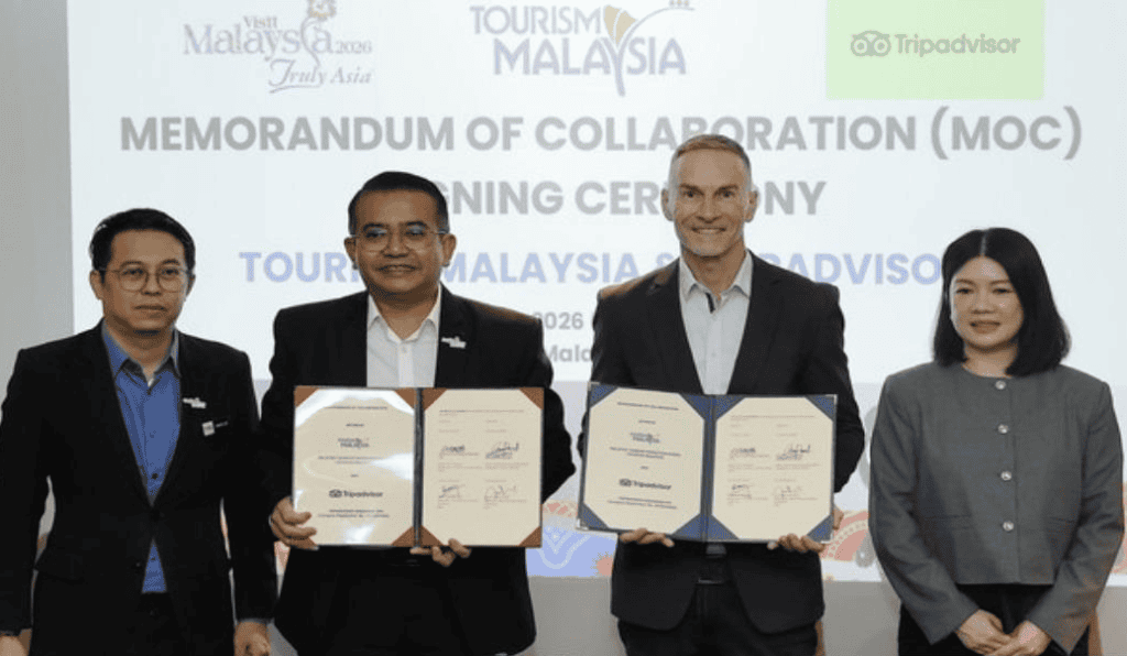 Malaysia international visitor arrivals