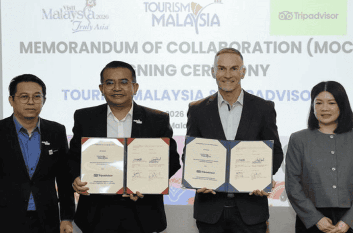 Malaysia international visitor arrivals