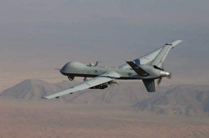 Iran shoots down US MQ-9 drone Strait of Hormuz