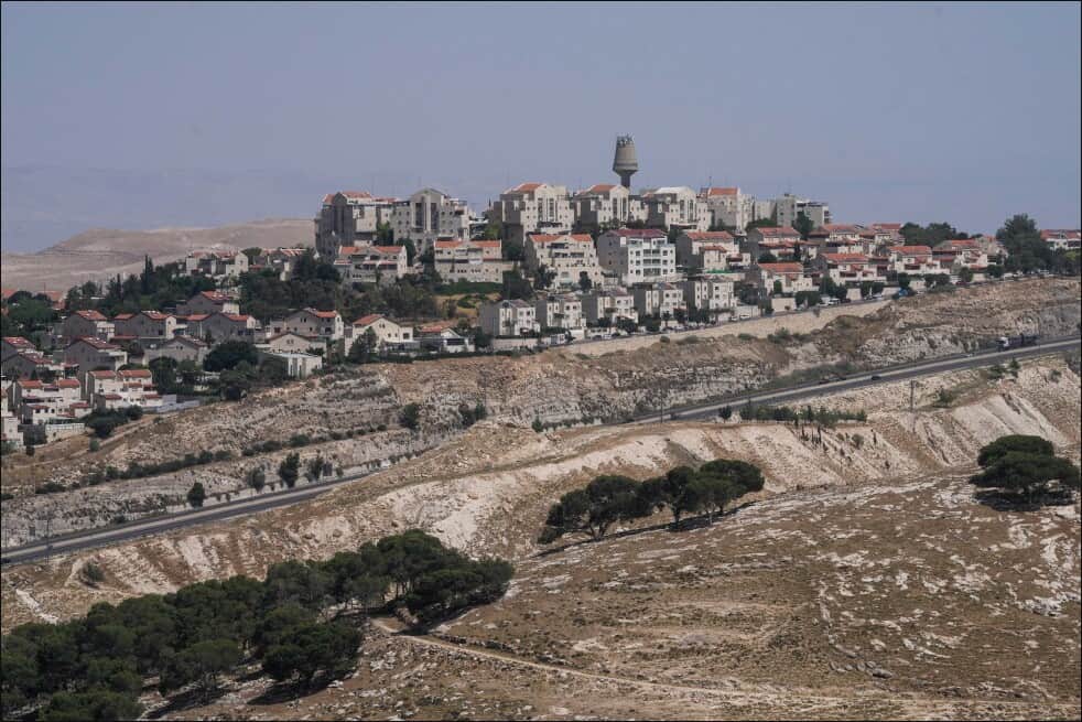 e1 settlement plan israel