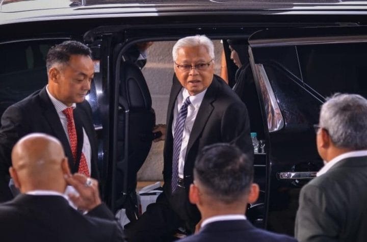 Ismail Sabri arrives court MACC asset declaration