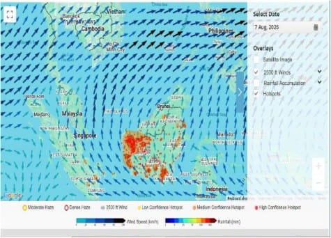 kalimantan haze air quality sarawak
