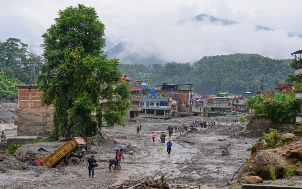 Nepal floods death toll missing foreigners