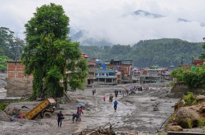 Nepal floods death toll missing foreigners