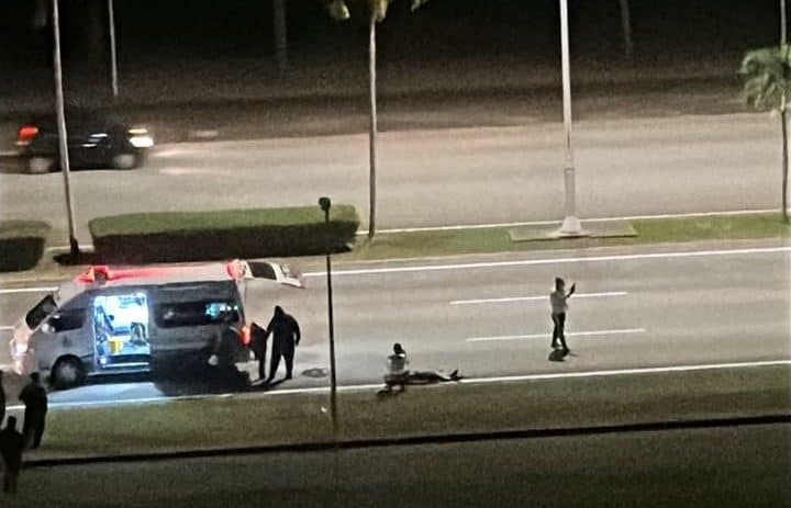 putrajaya cyclist crash