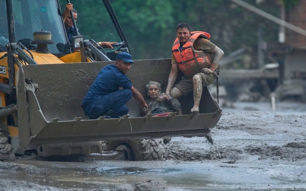 Anwar Ibrahim 54 Malaysians Nepal flash floods