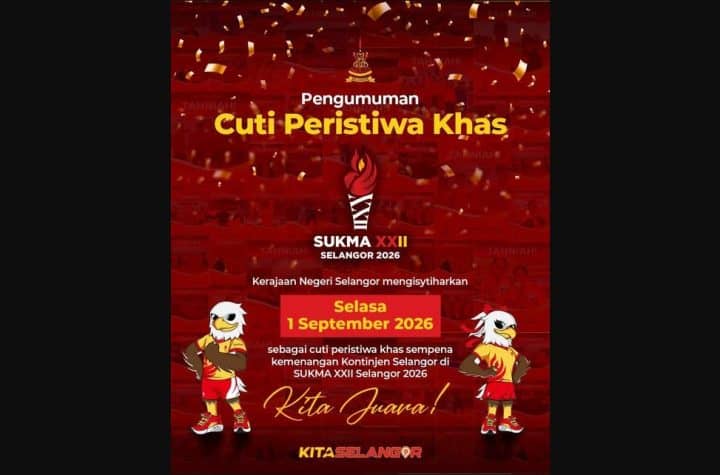selangor special holiday sukma amirudin