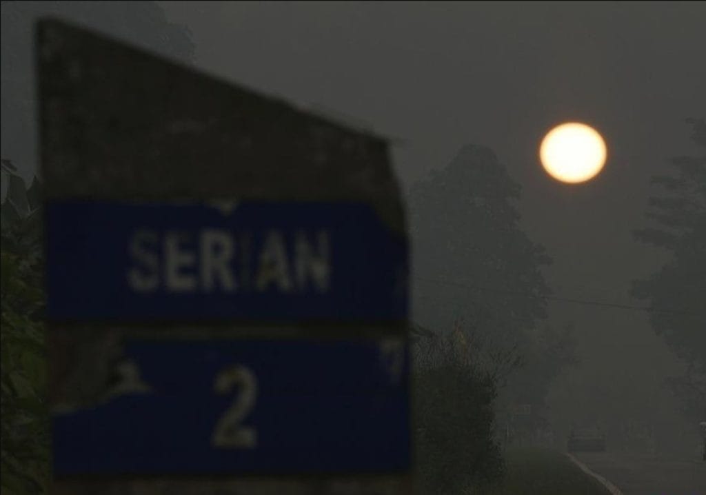 Sarawak hazardous API air quality haze