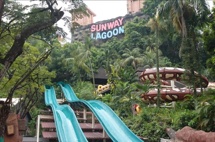 Subang Jaya theme park roller coaster