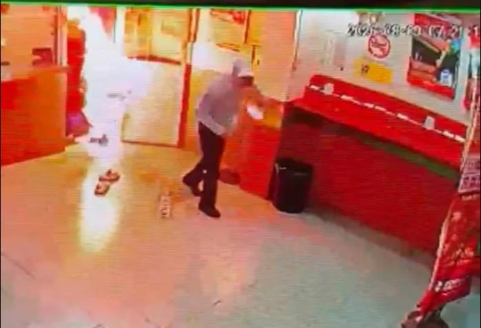 woman set on fire in kepong