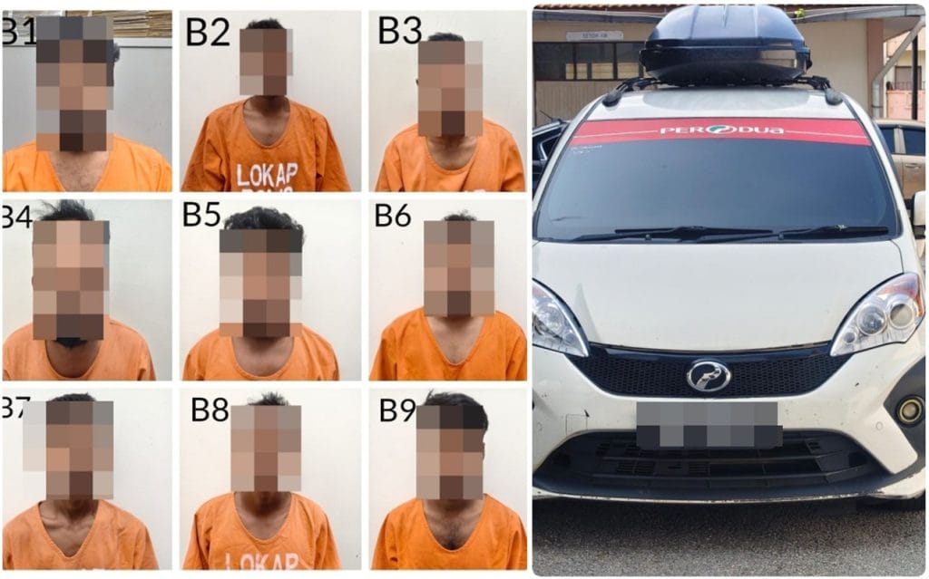 Gua Musang illegal immigrants arrest Bangladeshi nationals