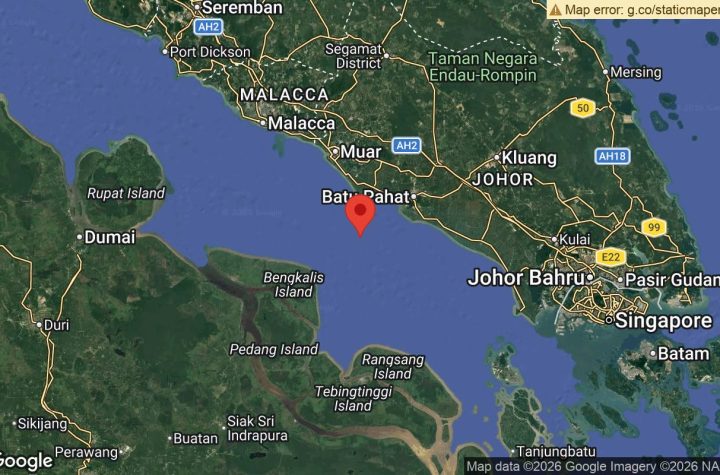Batu Pahat earthquake weak magnitude