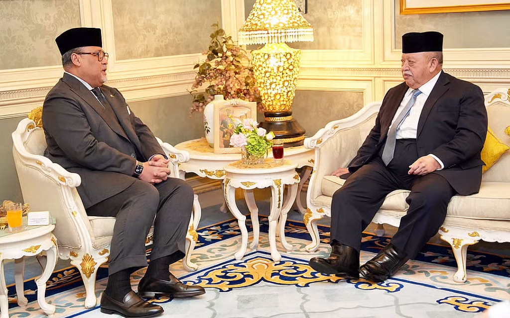Raja of Perlis Indonesian Ambassador audience