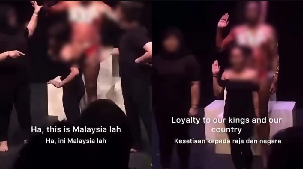 Police record statements viral Rukun Negara performance