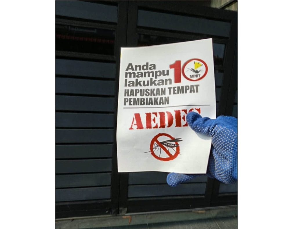 Johor dengue cases surge ME34 Ling Tian Soon