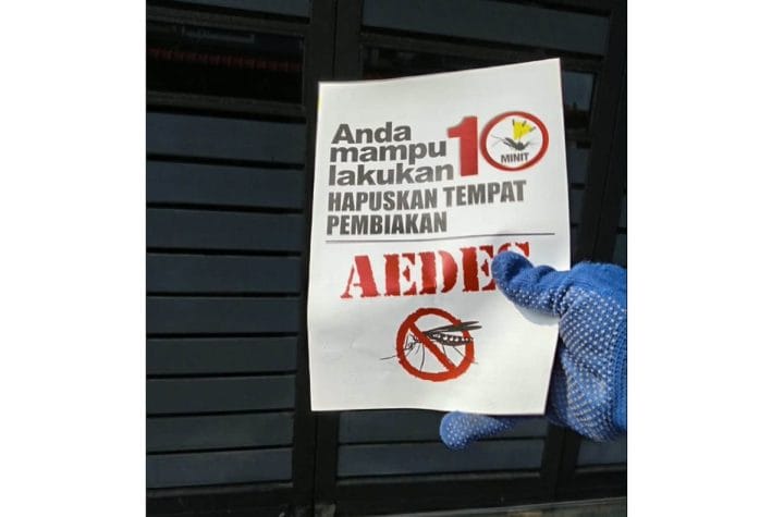 Johor dengue cases surge ME34 Ling Tian Soon