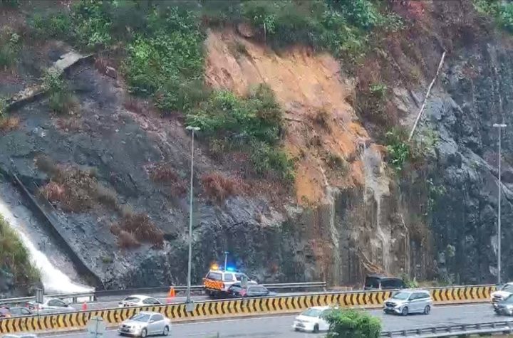North South Expressway landslide reopens
