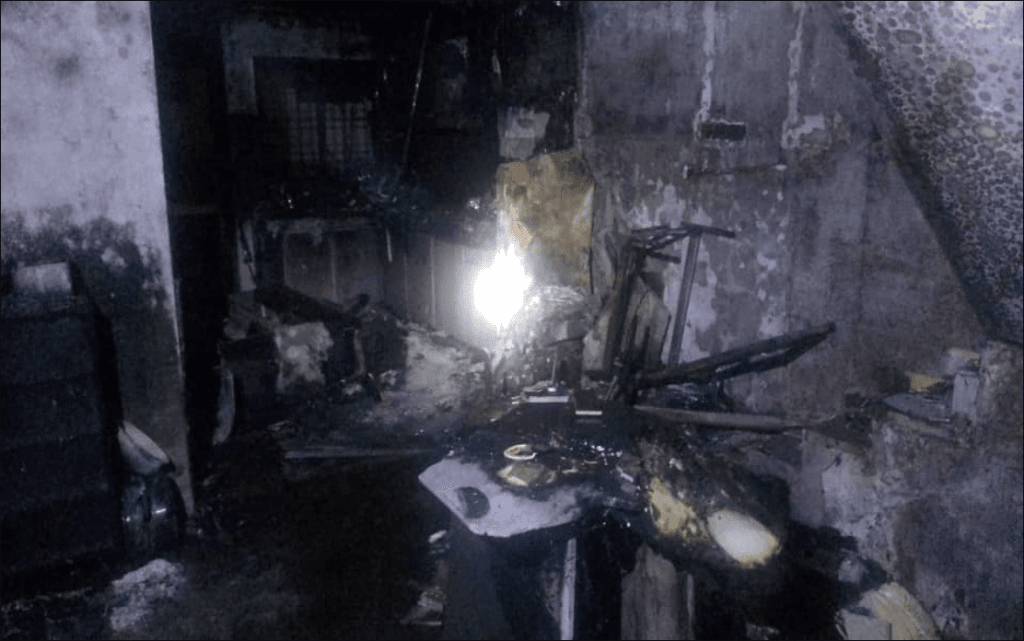 Kluang house fire