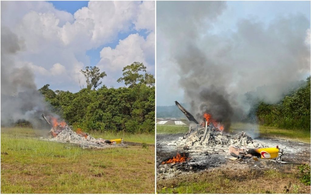 helicopter crash Long Lellang CAAM Flying Doctor Service
