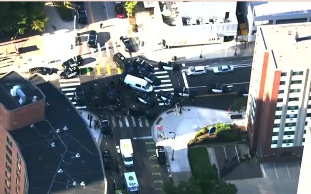 Minneapolis high-rise shooting domestic incident