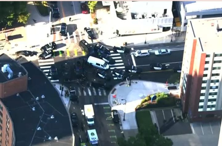 Minneapolis high-rise shooting domestic incident