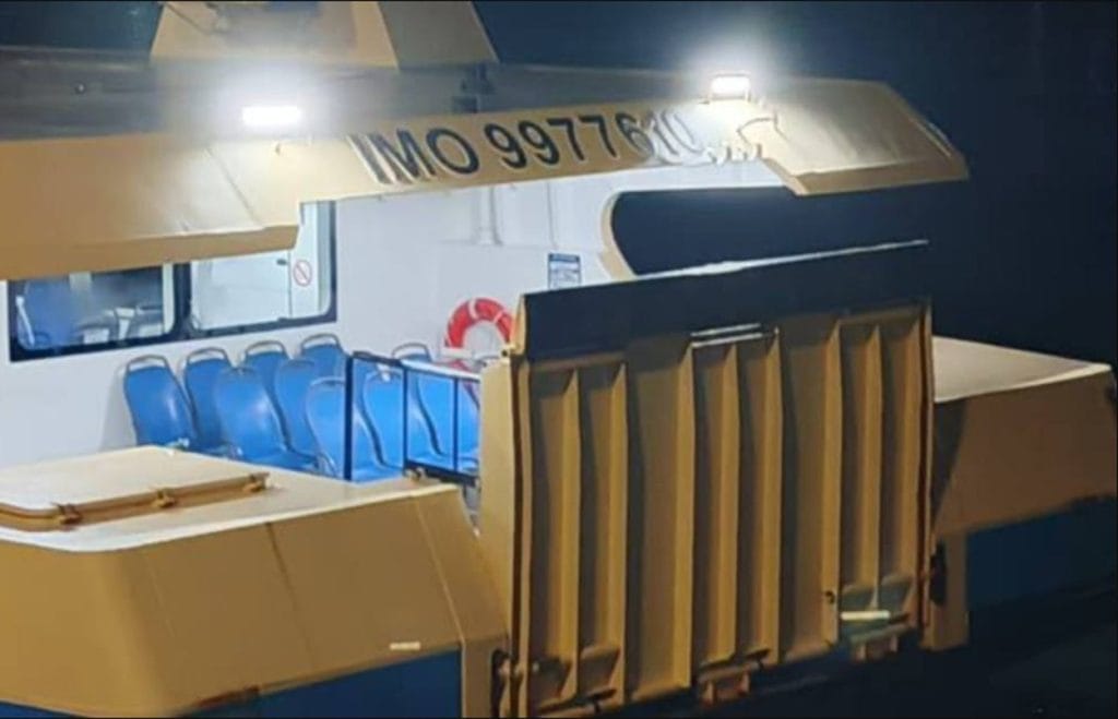 Penang ferry ship collision Butterworth