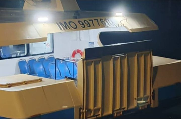 Penang ferry ship collision Butterworth