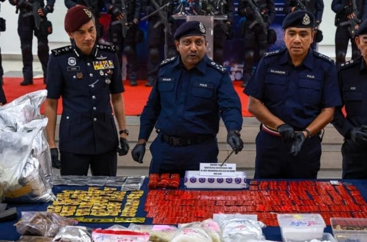 police bust drug syndicate
