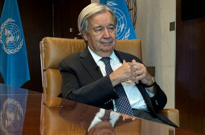 UN Guterres US visa denial Palestinian officials Abbas