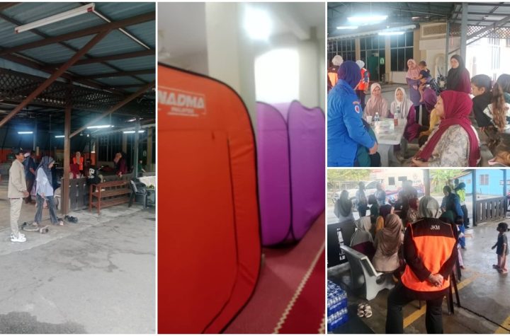 58 Flood Victims Evacuated to Two Relief Centres in Perak