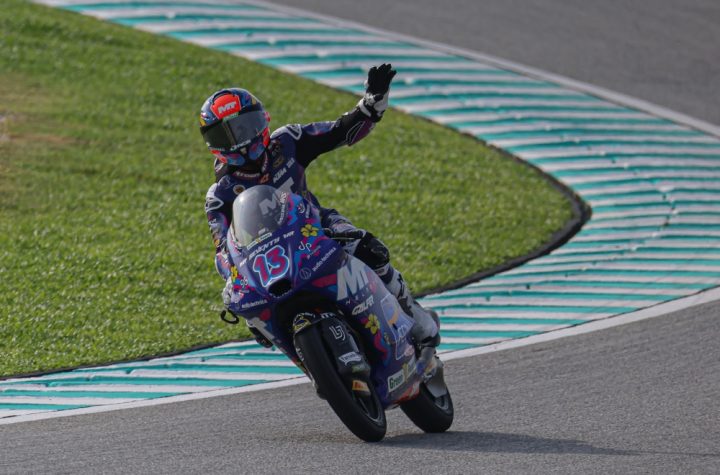 Hakim Danish Moto3 Sepang front row Malaysian GP
