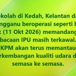Haze: Schools In Kedah, Kelantan, And Terengganu To Operate As Usual On Sunday