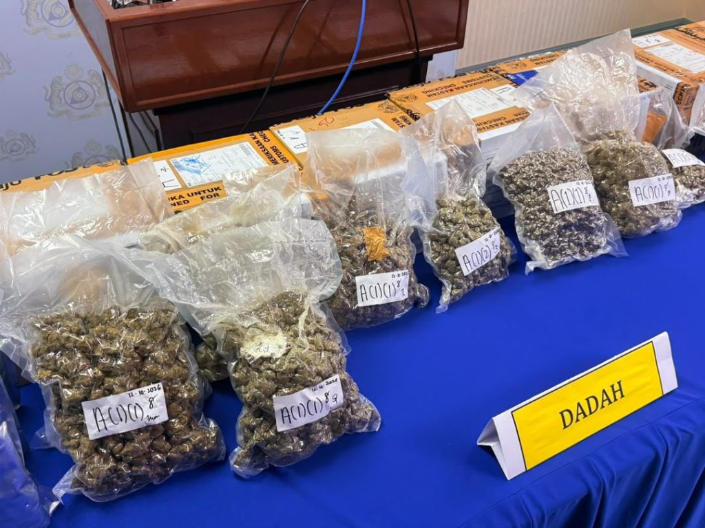 KLIA Customs cannabis flowers ketamine seizure Sepang