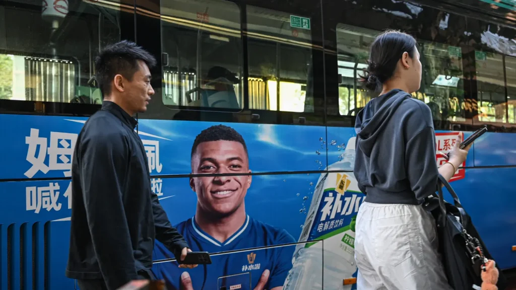 China Foreign Ministry Kylian Mbappe apology La Liga broadcast