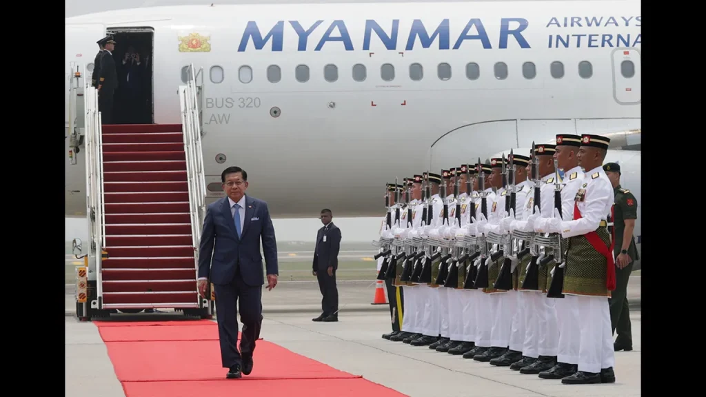 Myanmar President Min Aung Hlaing Malaysia visit