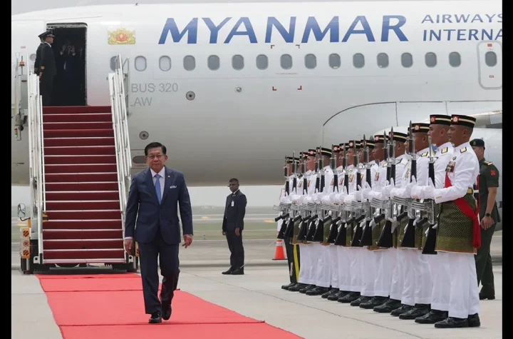 Myanmar President Min Aung Hlaing Malaysia visit