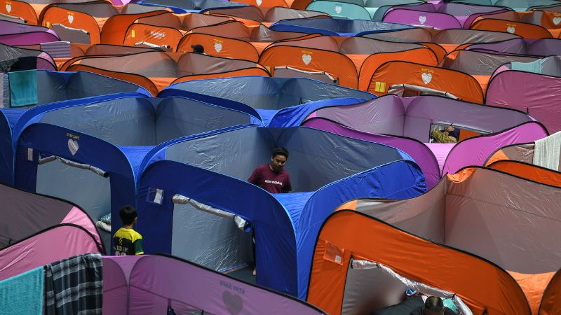 Kedah flood evacuees Yan Perlis transit center