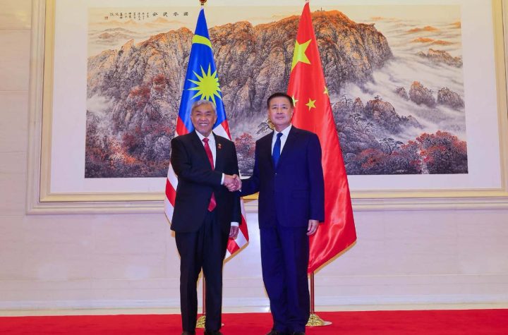 Ahmad Zahid courtesy call Ding Xuexiang Beijing
