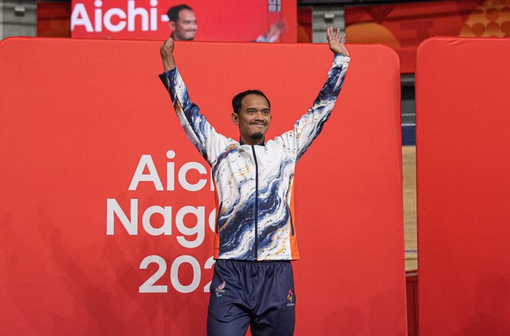 Zuhairie Ahmad Tarmizi Asian Para Games gold track cycling