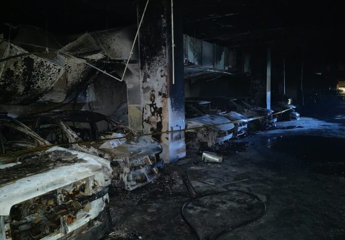 Johor Bahru Mall Fire: 4WD Vehicle Believed Involved