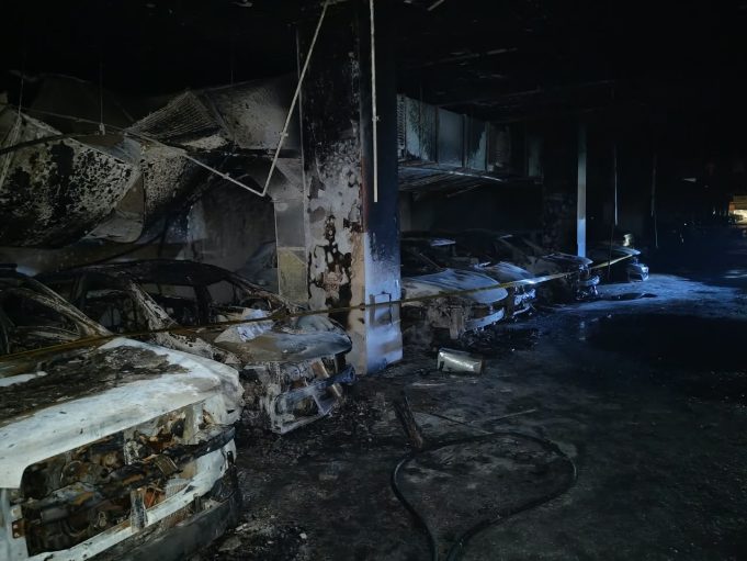 Johor Bahru Mall Fire: 4WD Vehicle Believed Involved